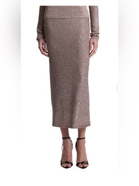 A.L.C. Dana Skirt, a sparkly midi skirt